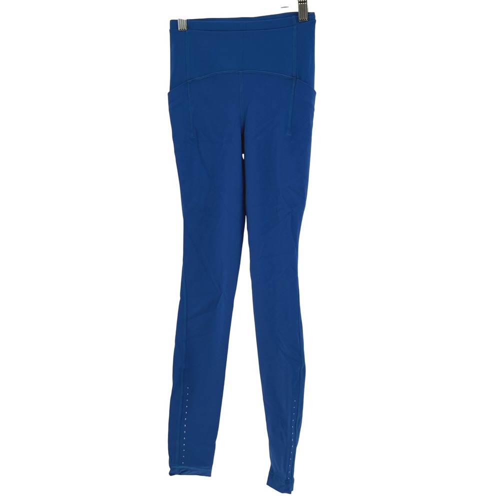 Lululemon Leggings Swift Speed Women Size 0 Blue 25" High Rise Run‎ Pockets